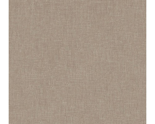 Vliestapete 36922-5 Metropolitan Stories Uni Textil braun Textiltapete mit feiner Gewebestruktur