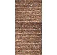 Ziegelwand mit regelmäßigem Muster