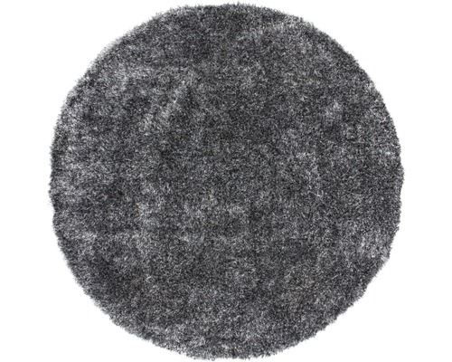 Teppich Highlight 400 grau weiß Ø 120 cm