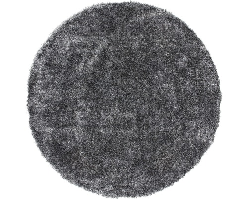 Teppich Highlight 400 grau weiß Ø 120 cm Teppich Highlight 400 grau weiß Ø 120 cm