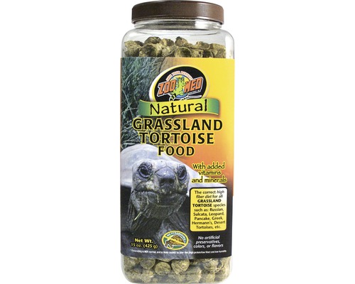 Futterpellets für Grasland Schildkröten ZOO MED Natural Grassland Tortoise Food 425 g-0