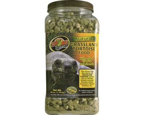 Futterpellets für Grasland Schildkröten ZOO MED Natural Grassland Tortoise Food 1,70 kg