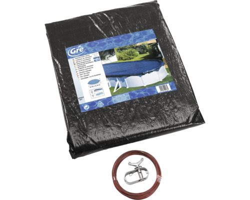 Winterabdeckplane Planet Pool Dream-Pool für Oval- oder Achtformbecken 620x420 cm Gre Winter Pool Abdeckplane inklusive Spannschloss und Stahlseil
