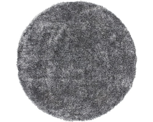 Teppich Highlight 400 grau weiß Ø 160 cm