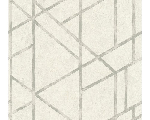 Vliestapete 36928-5 Metropolitan Stories Grafik altweiß-grau Tapete mit geometrischen Linienmuster