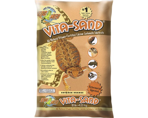 Bodengrund ZOO MED Vita-Sand Outback Org 4,5 kg