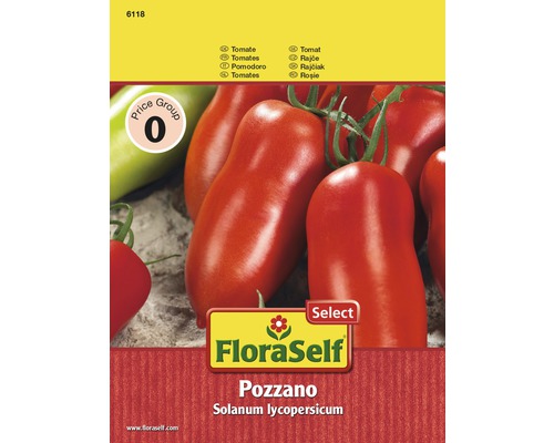 FloraSelf Pozzano Tomatensamen Packung