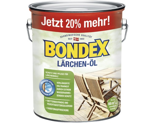 BONDEX HOlzöl lärche 3 L +20%