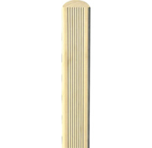 Geriffelter Holzpfosten