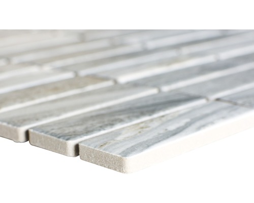 Mosaikfliesen aus Naturstein im Querformat