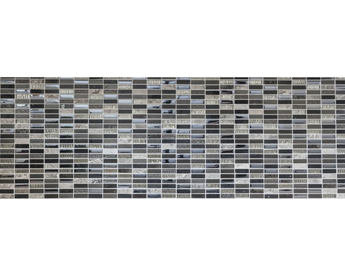 Mosaikfliesenwand mit Rechteckmuster