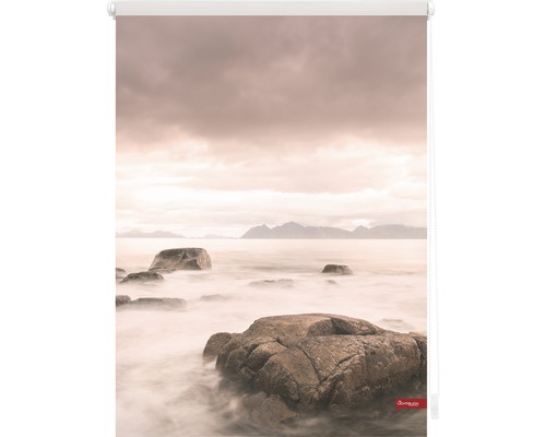 Rollo mit Küstenmotiv