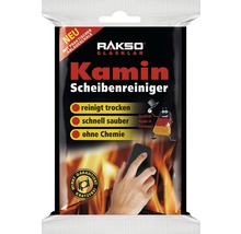 RAKSO Glasklar Kamin Scheibenreiniger im Folienbeutel