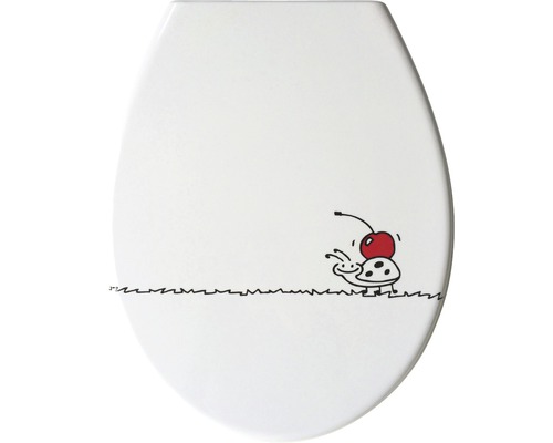 WC Sitz Cortina Käfer weiß mit Absenkautomatik