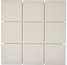 Mosaikfliese mit neun Quadraten