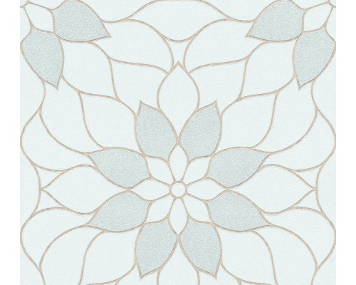 Vliestapete 3617-14 Neue Bude 2.0 Blumenornament Blumentapete mit Blütenmuster