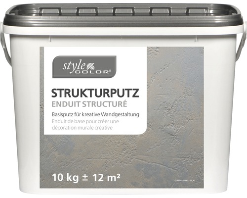 Eimer Strukturputz für kreative Wandgestaltung