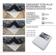 Teppichgleitschutz Anti-Slip weiß 150x220 cm
