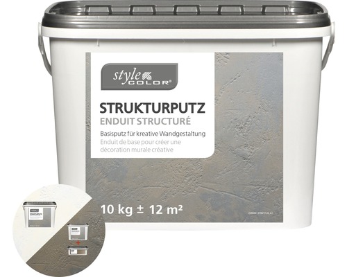 Strukturputz StyleColor Basisputz weiß 10 kg Strukturputz StyleColor Basisputz weiß 10 kg