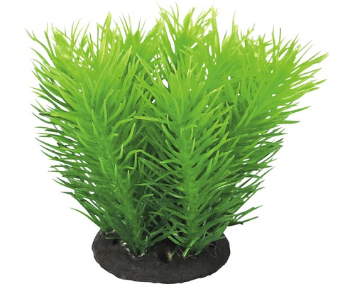 MyLifeUNIT Aquarium-Pflanzen Set – 4 Stück Künstliche Wasserpflanzen Aus PVC, Höhe 12,9-29 Cm, Mit Keramikbasis