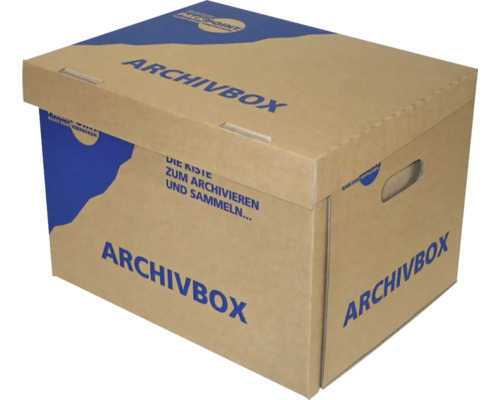 Cargo Point Archivbox 400 x 287 x 320 mm Pappe 37 l bis 25 kg-0