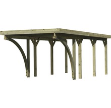 Einzelcarport Karibu Bremm 2 Variante C 318x670 cm kesseldruckimprägniert