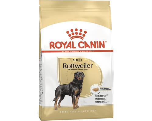 Hundefutter trocken, ROYAL CANIN CC Rottweiler Adult, 12 kg Royal Canin Rottweiler Adult Trockenfutter im Futtersack