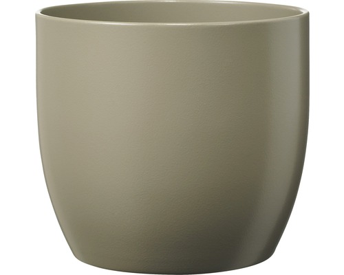 Blumentopf Soendgen Basel Fashion Keramik Ø 27 H 26 cm hellgrau Blumentopf aus Keramik