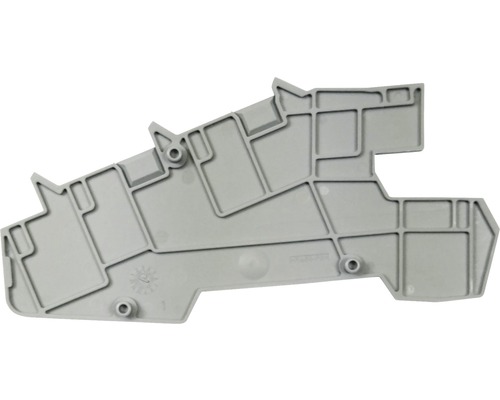 Abschlussdeckel Phoenix Contact D-PTI/3 grau 3213975 10 Stück Kunststoff-Tragschiene für elektrische Installationen