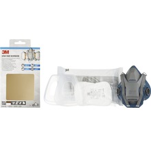 Mehrwegmasken-Set für Farbspritzarbeiten 3M™ 6502QLPRO, Schutzstufe A2P3-thumb-3