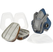 Mehrwegmasken-Set für Farbspritzarbeiten 3M™ 6502QLPRO, Schutzstufe A2P3-thumb-0