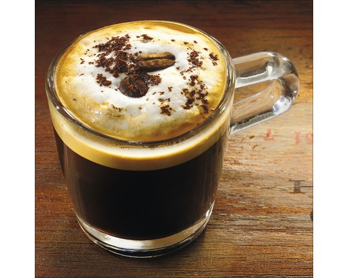Glasbild Kaffee Arabica I 30x30 cm GLA783