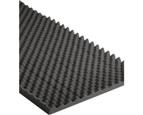 Noppenschaumstoff Schallisolierung Noma Acoustic 25 mm Akustikschaumstoffplatte mit Noppenstruktur zur Schallabsorption