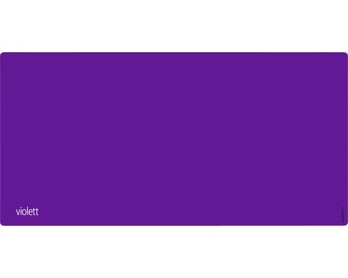 Badrückwand mySPOTTI aqua violett 90x45 cm Violette Farbfläche