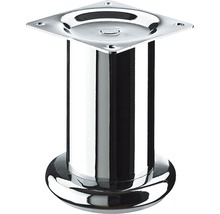 Design Möbelfuss Florenca rund verchromt Ø47x100 mm Belastbarkeit 50 kg