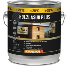 HORNBACH Holzlasur Plus farblos 3 l (20 % Gratis!)-thumb-3