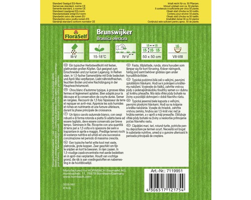 Brunswijker Herbstweißkohl Saatgutpackung