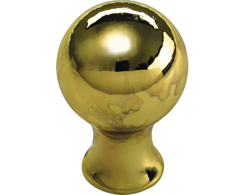 Möbelknopf aus Metall, rund