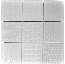 Mosaikfliese mit verschiedenen Mustern für Wand- und Bodengestaltung