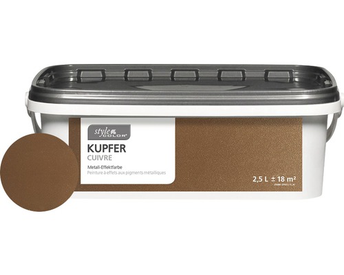 Wandfarbe StyleColor kupfer 2,5 l Wandfarbe StyleColor kupfer 2,5 l