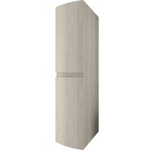 Hochschrank BadenHaus Vague 30 cm breit Eiche grau fertig montiert