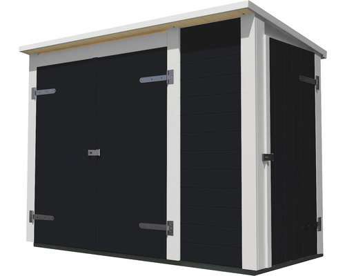 Gartenschrank weka Multibox 367 inkl. Regalsystem 205x84x152 cm anthrazit-0