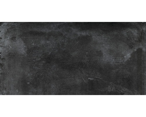 Dunkle Steinzeugfliese mit matter Oberfläche