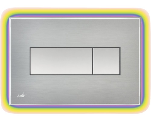 Betätigungsplatte Alca Komfort Platte edelstahl matt / Taster edelstahl matt M1471-AEZ114