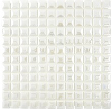 Quadratische Glasmosaikfliese für Wand- und Bodengestaltung
