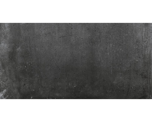 Dunkelgraue Wandfliese mit Betonoptik