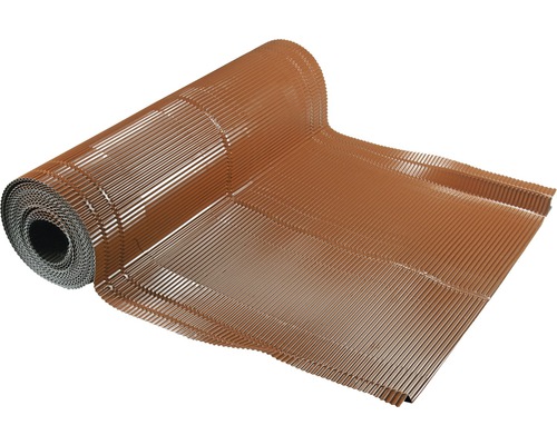 Rollkehle Aluminium beidseitig lackiert ziegel-braun 10 m x 600 mm