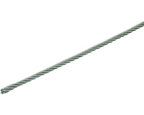 Drahtseil Pösamo Ø 2 mm, 10 m Edelstahl rostfrei, in Ringen Drahtseil Pösamo Ø 2 mm, 10 m Edelstahl rostfrei, in Ringen