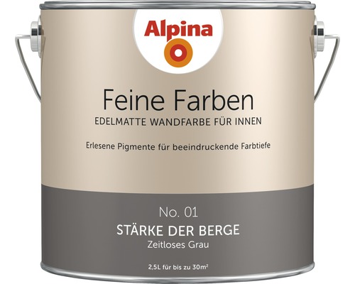 Alpina Feine Farben konservierungsmittelfrei Stärke der Berge 2,5 L