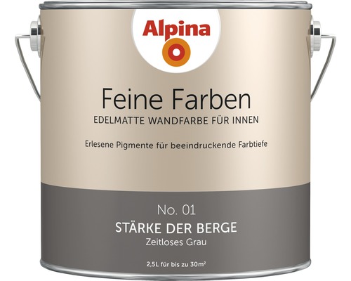 Alpina Feine Farben konservierungsmittelfrei Stärke der